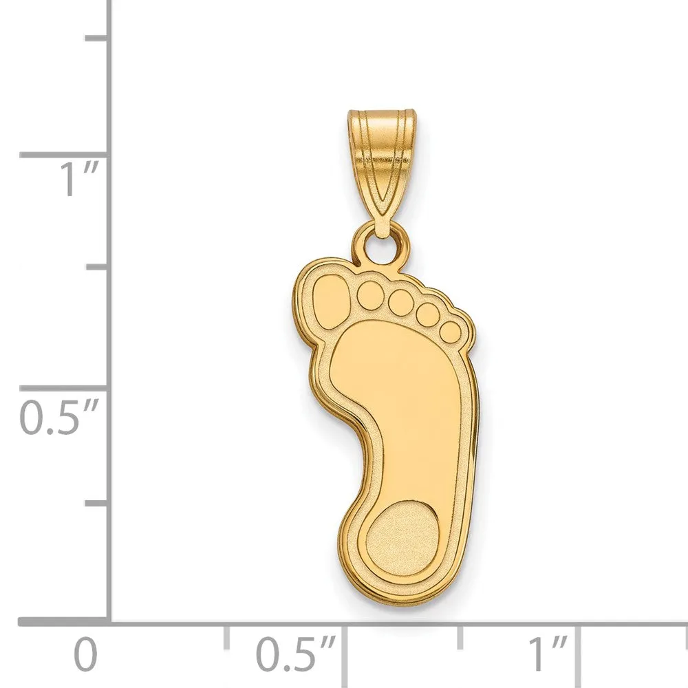 10k Gold University of North Carolina Tar Heel Large Pendant
