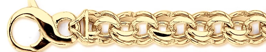 12.8mm Double Link Bracelet