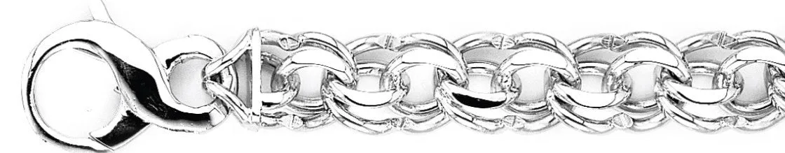 12.8mm Double Link Bracelet