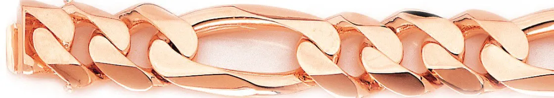 17.2mm Figaro Link Bracelet