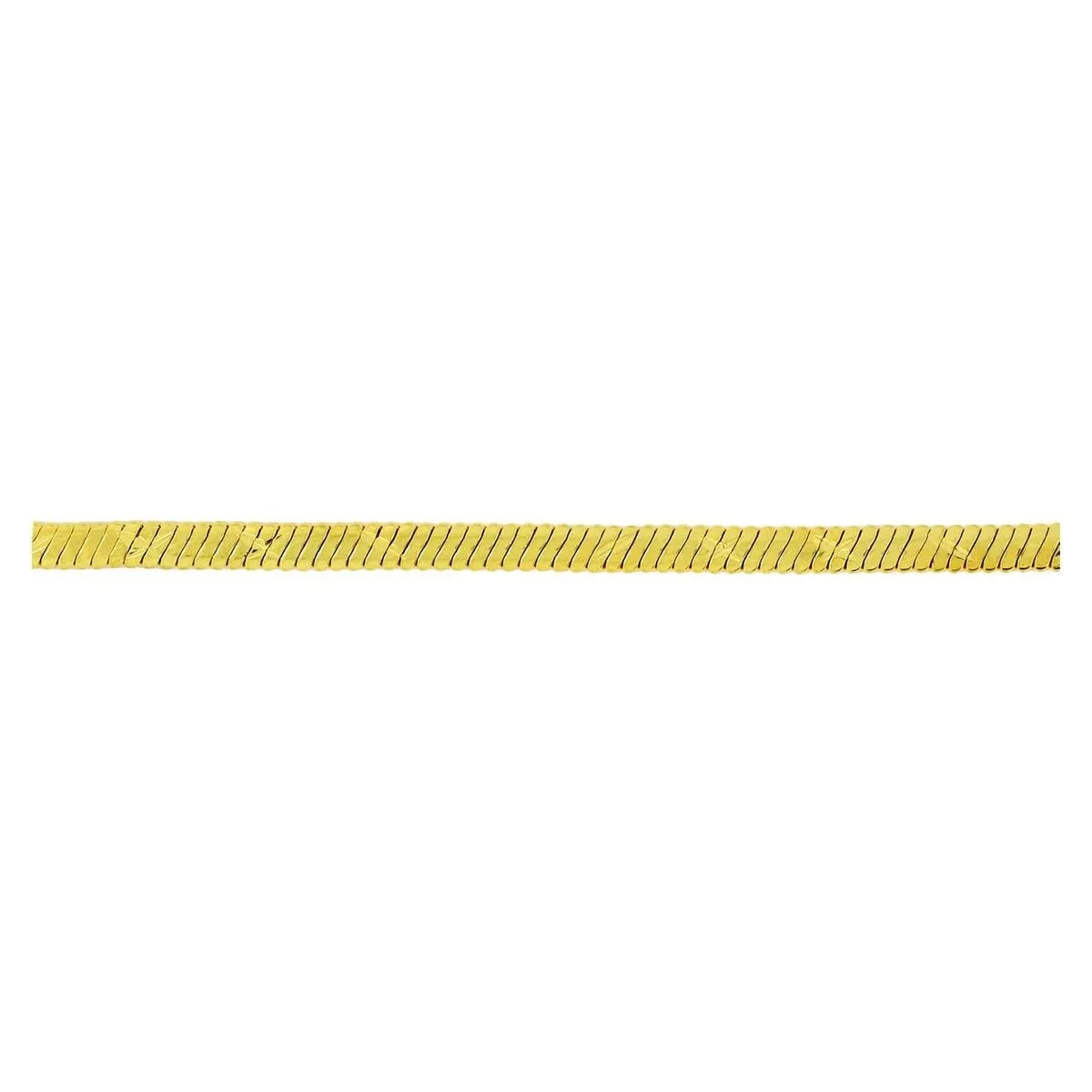 22K Gold 24-Inch Chain Crafted by Italian Designer from 316L Stainless Steel