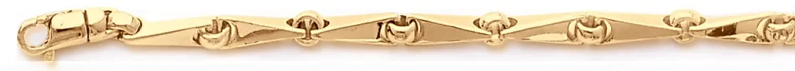 4.2mm Angled Mirror I Link Bracelet