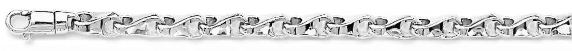 4.3mm Knuckle Bone Link Bracelet