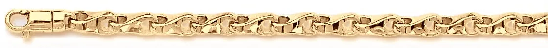 4.3mm Knuckle Bone Link Bracelet