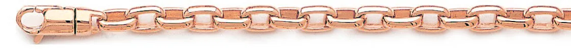 4.9mm Cylinder Rolo Chain Necklace