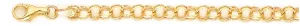 5.3mm Light Charm Link Bracelet