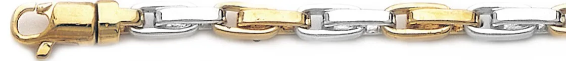 5.8mm Offset Box Chain Necklace