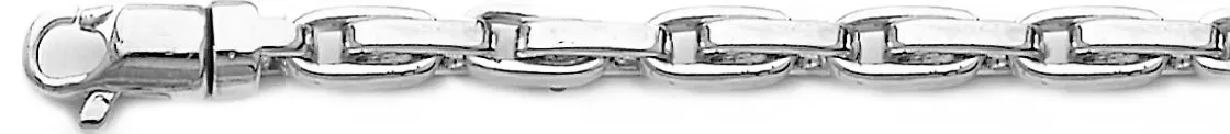 5.8mm Offset Box Chain Necklace