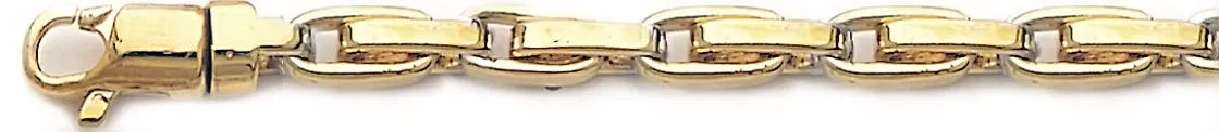5.8mm Offset Box Chain Necklace