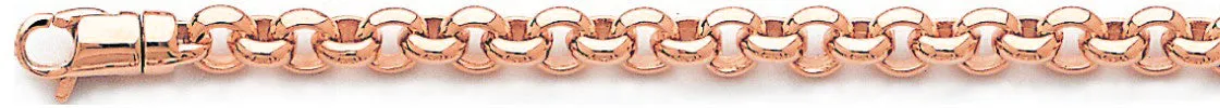 6mm Domed Rolo Link Bracelet