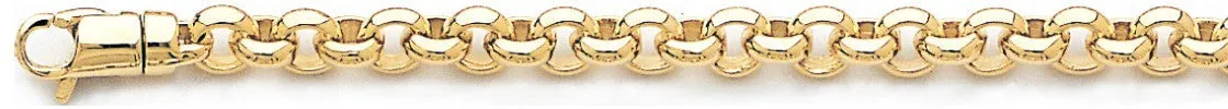 6mm Domed Rolo Link Bracelet