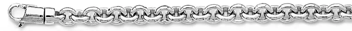 6mm Traditional Rolo Link Bracelet