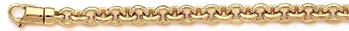 6mm Traditional Rolo Link Bracelet