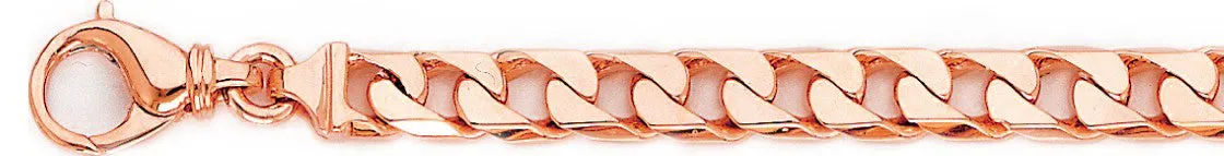 7.4mm Straight Curb Link Bracelet