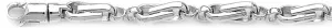 7.6mm Momeni Link Bracelet