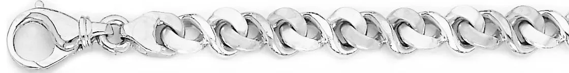 7.8mm Figure Eight Link Bracelet