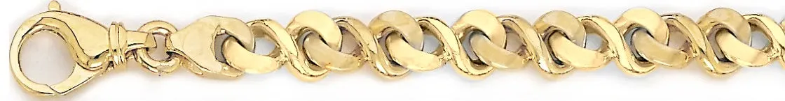 7.8mm Figure Eight Link Bracelet