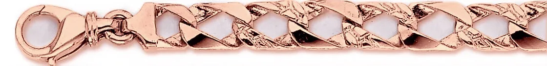 8.5mm Nugget Curb Link Bracelet
