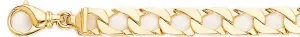 8.9mm Flat Curb Link Bracelet