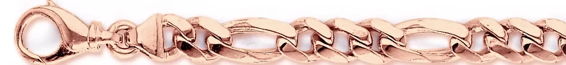 8mm Figaro Link Bracelet