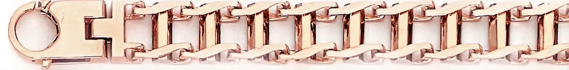 8mm Railroad Link Bracelet