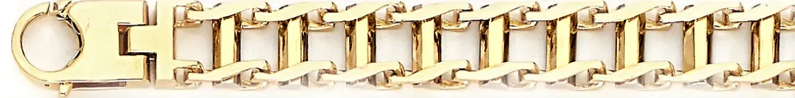 8mm Railroad Link Bracelet