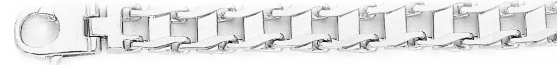 8mm Railroad Link Bracelet