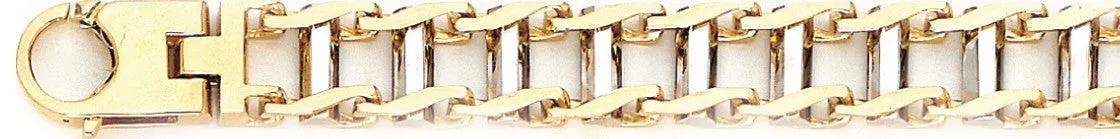 8mm Railroad Link Bracelet