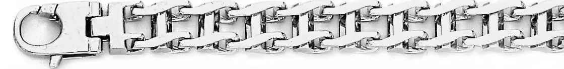 9.8mm Railroad Link Bracelet