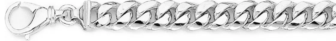 9mm Round Curb Link Bracelet
