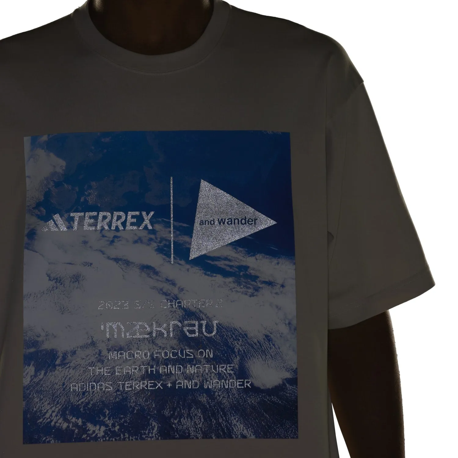Adidas Outdoor Men AWD Graphic Tee White HR7141