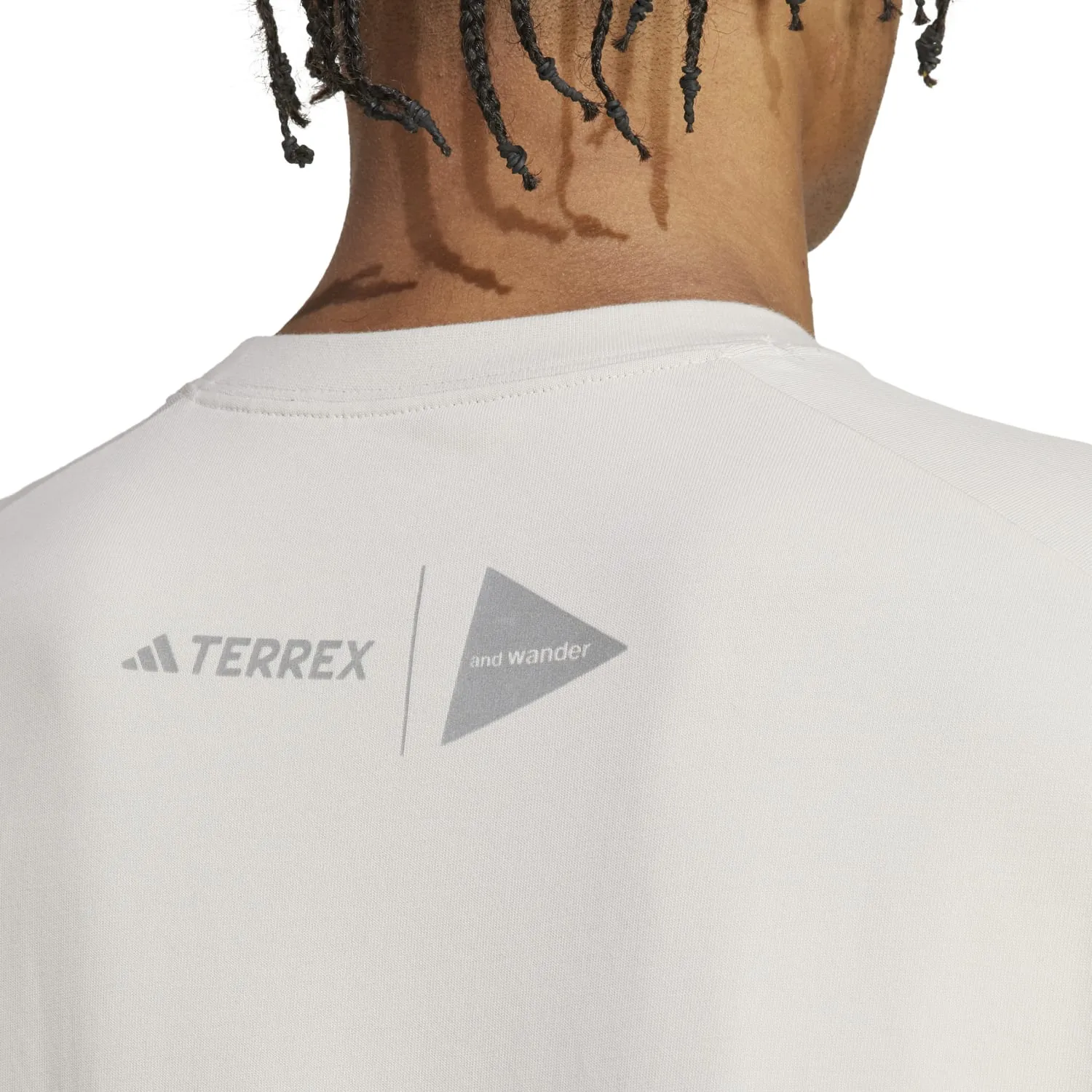 Adidas Outdoor Men AWD Graphic Tee White HR7141