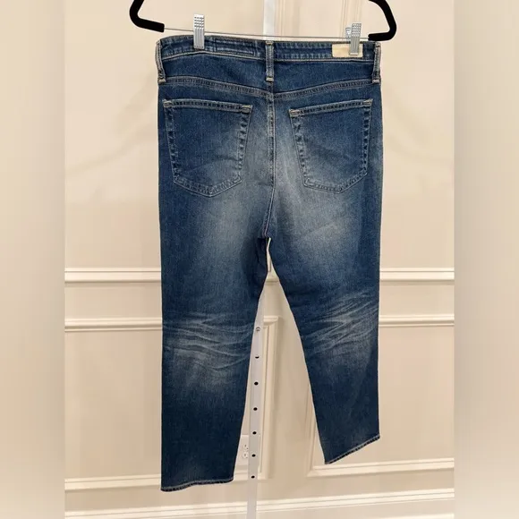 AG The Isabelle High Rise Straight Jeans