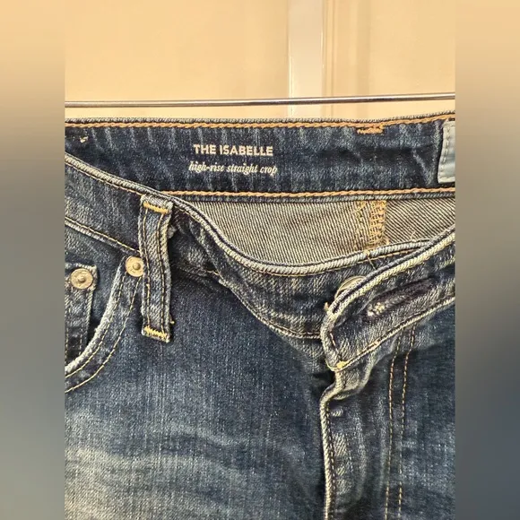 AG The Isabelle High Rise Straight Jeans