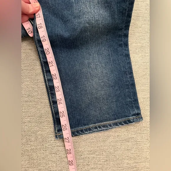 AG The Isabelle High Rise Straight Jeans