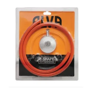 Alva L-shape Regulator & Hose Blister Pack G029