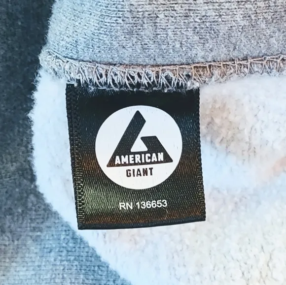 AMERICAN GIANT SPORTSWEAR COMPANY HEATHER GRAY HOODIE JACKET WOMEN'S SIZE S