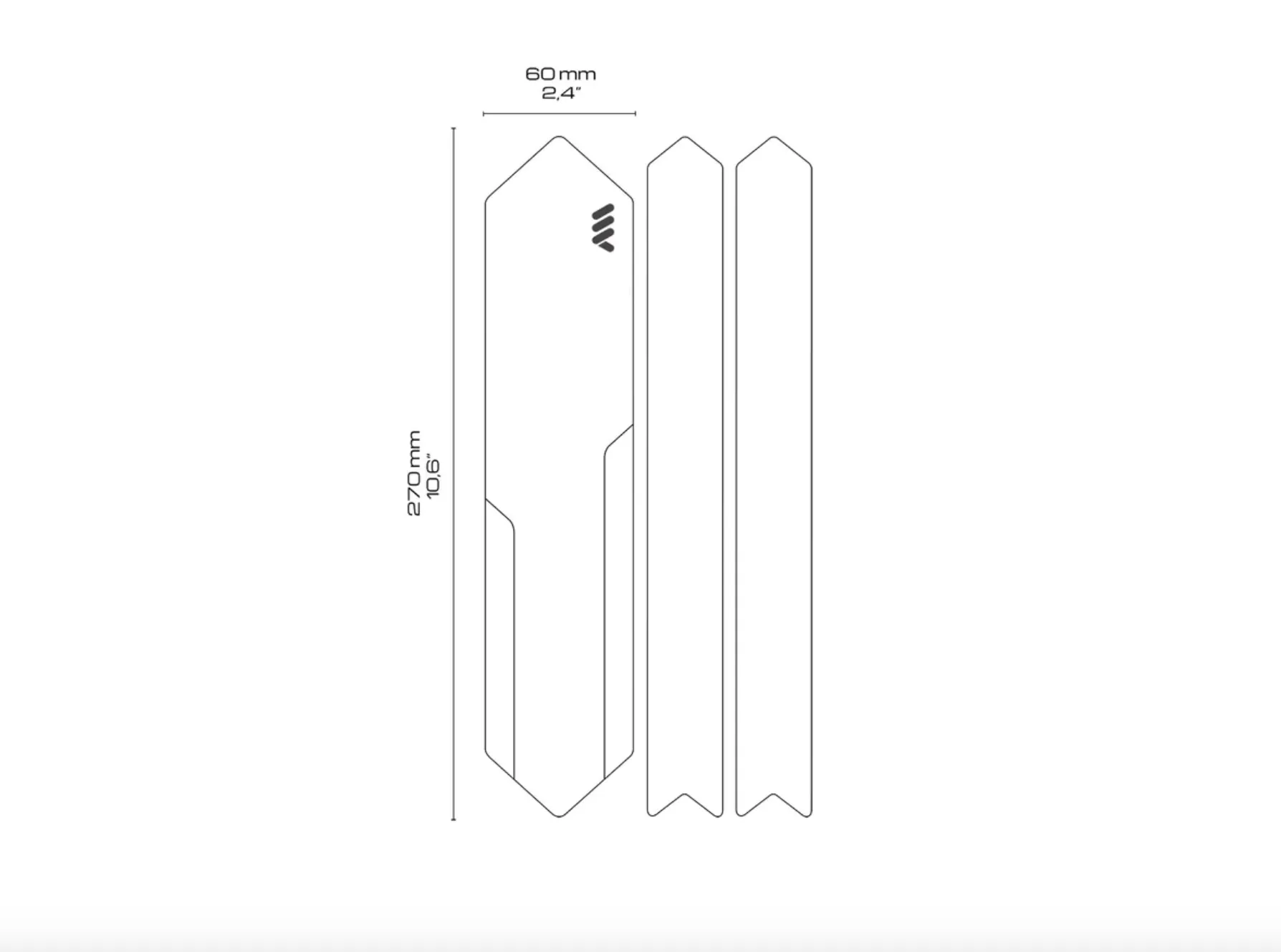 Ams Chain Guard Clear/Silver