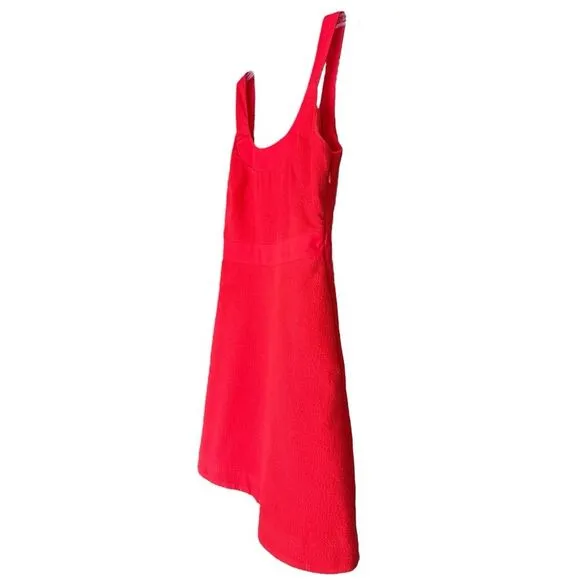 Anthropology Maeve Red Sleeveless Scoop-Neck Mini Dress Size 2