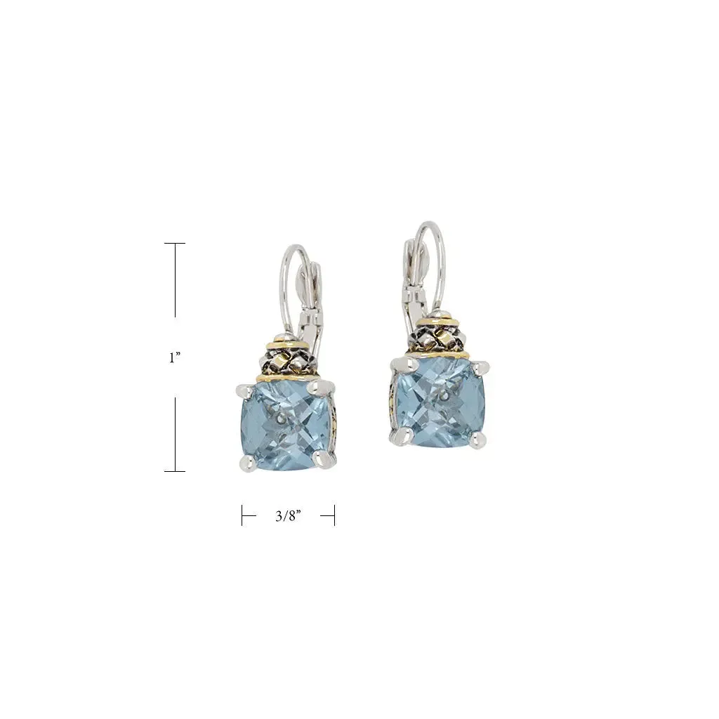 Anvil Collection - Square Cut French Wire Earrings