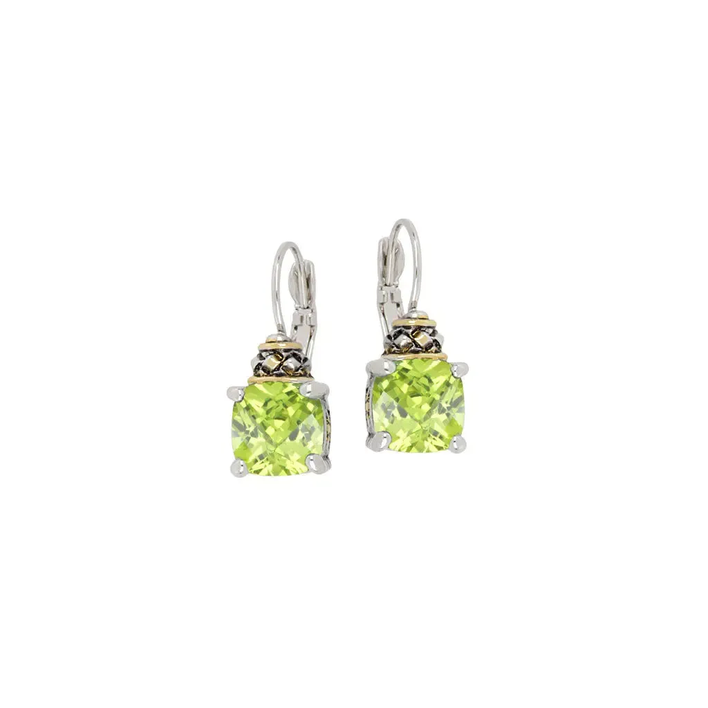 Anvil Collection - Square Cut French Wire Earrings