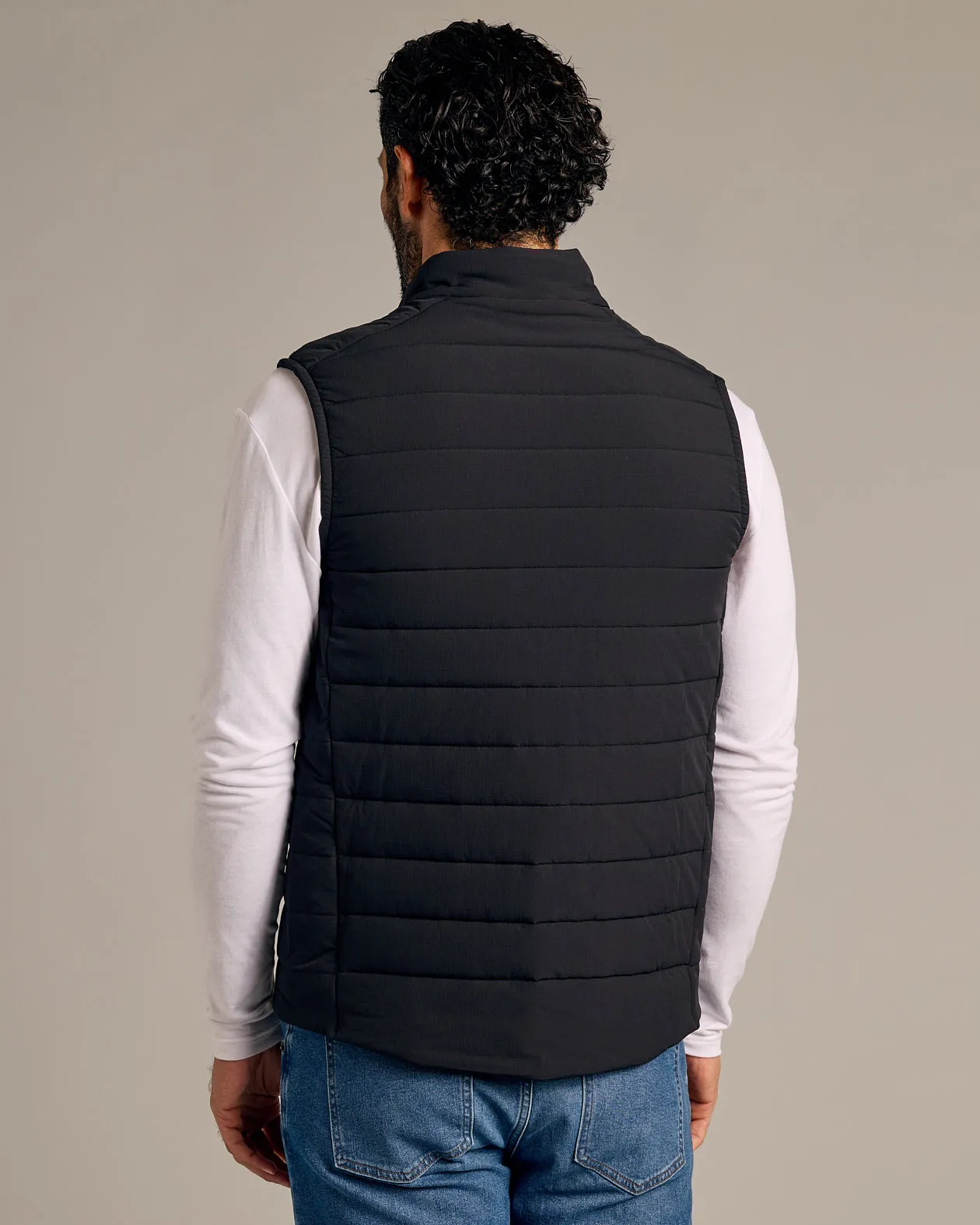 Black Puffer Vest 2.0