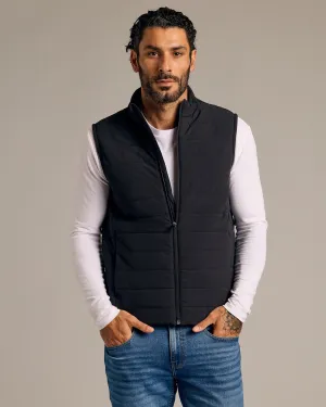 Black Puffer Vest 2.0