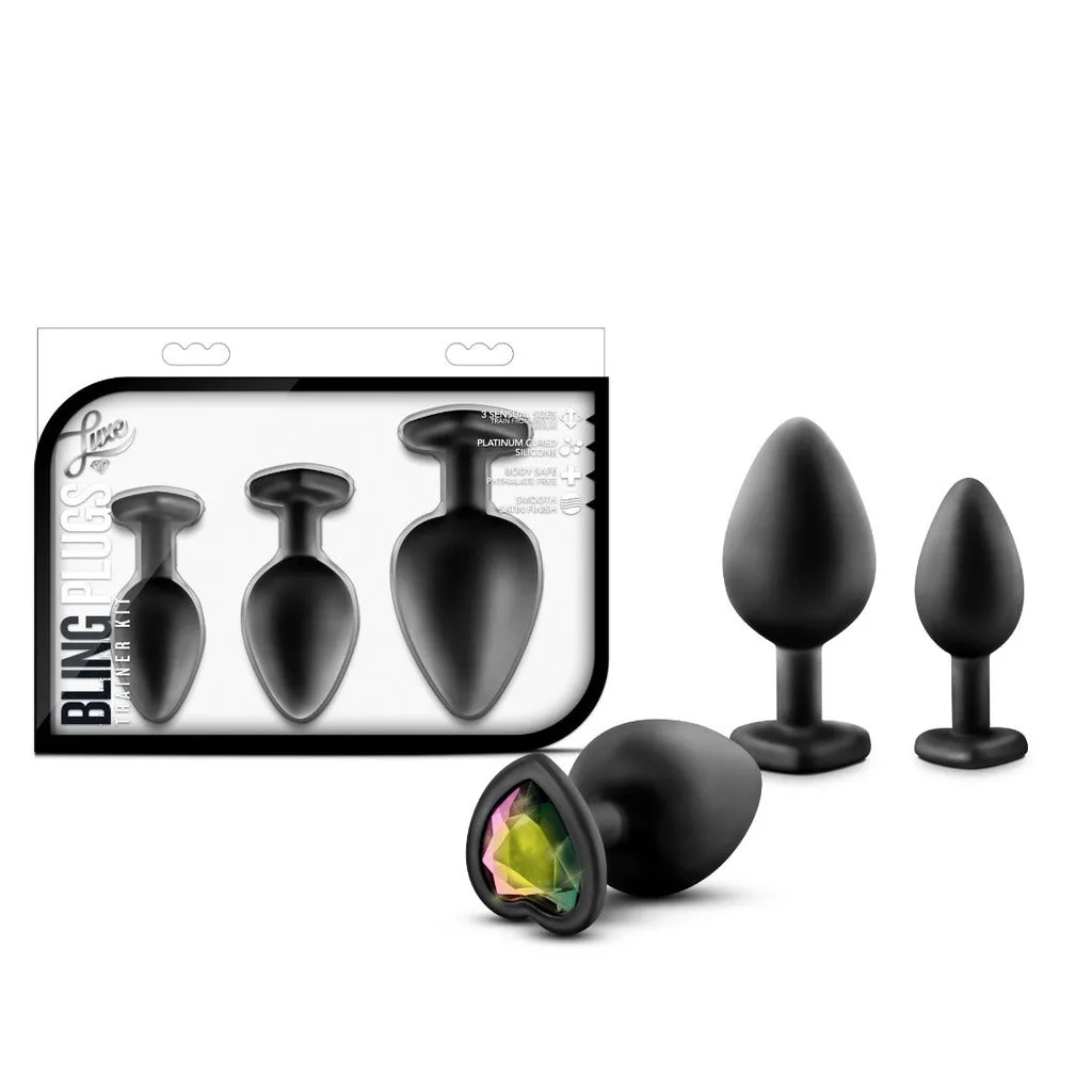 Blingy Butt Plug Trio