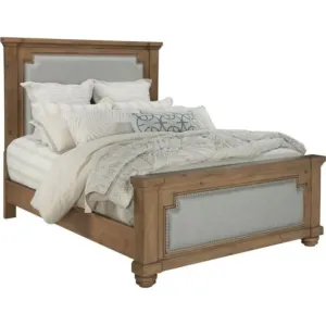 British Classic Bed in Rustic Smoke King