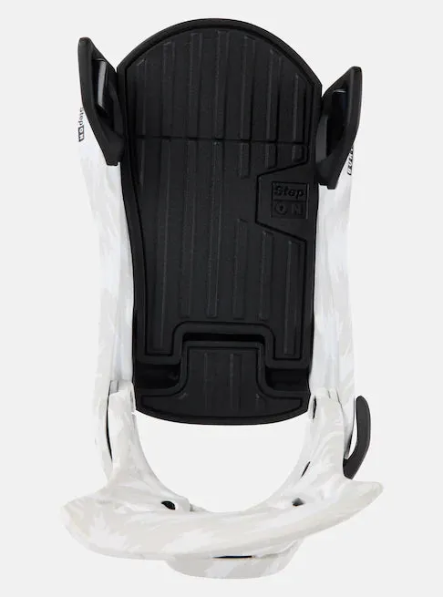Burton Step On Snowboard Bindings Mens 2025 Grey / White