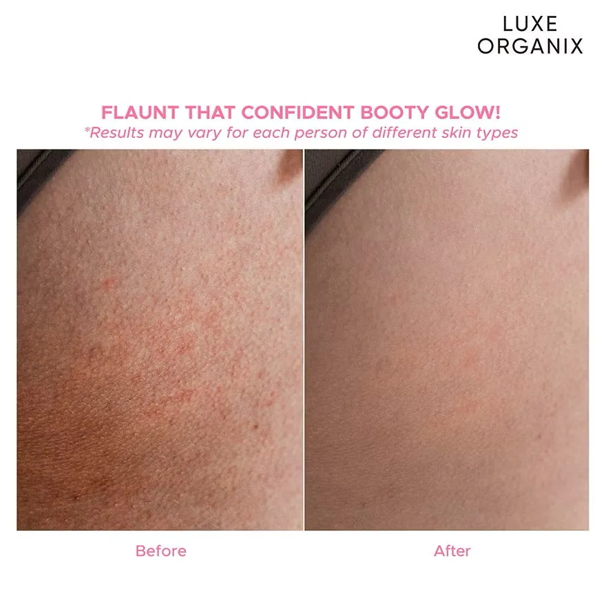 Bye Bye Bum Bumps Clear and Smooth Booty Scrub 285g