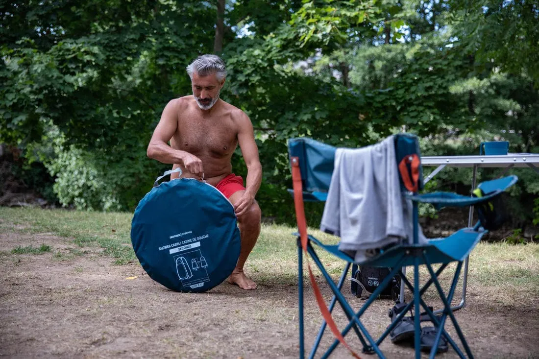 CABINE DE DOUCHE POUR LE CAMPING - 2SECONDS