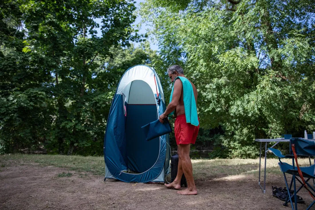 CABINE DE DOUCHE POUR LE CAMPING - 2SECONDS