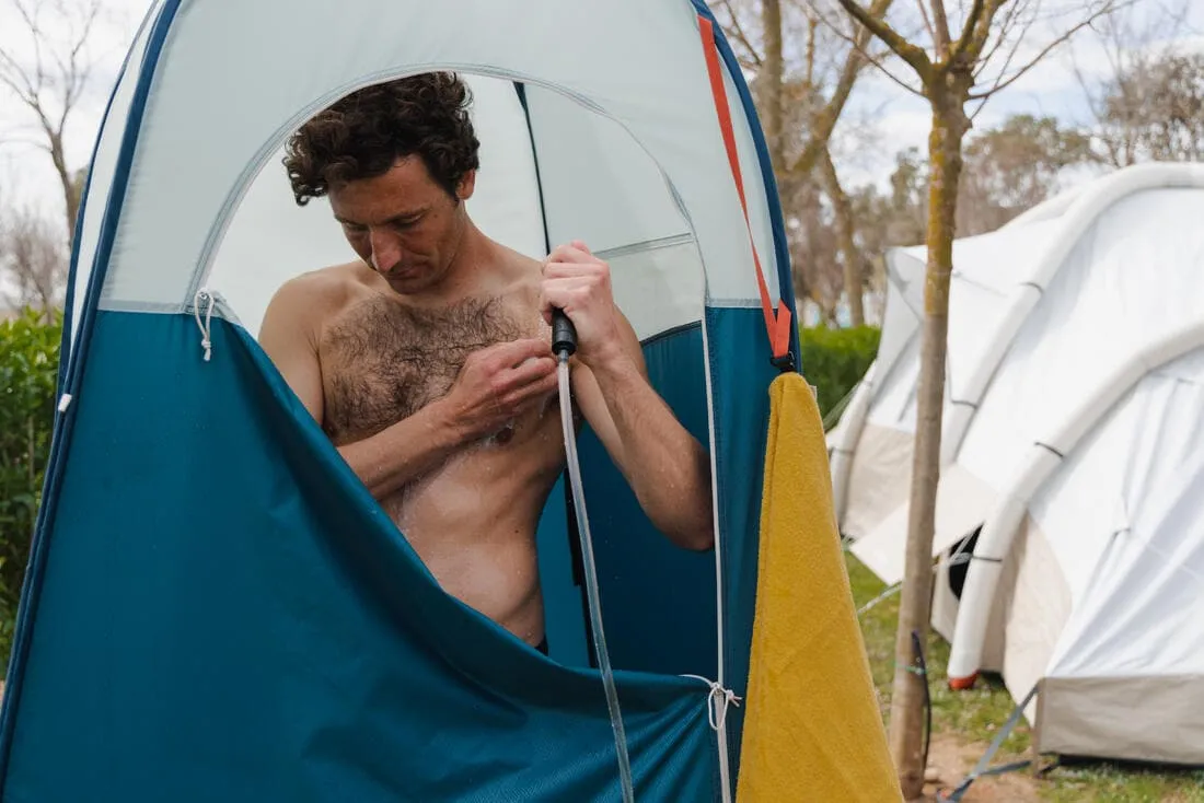 CABINE DE DOUCHE POUR LE CAMPING - 2SECONDS